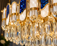 Candelabru Cristal Vitalia, 60W - AdeHouse — Finisaje și Iluminat Premium.