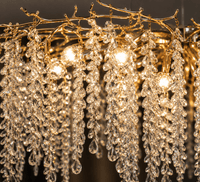 Candelabru Cristal Imelda - AdeHouse — Finisaje și Iluminat Premium.