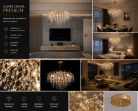 Candelabru Rosalgisa, 320W - AdeHouse — Finisaje și Iluminat Premium.