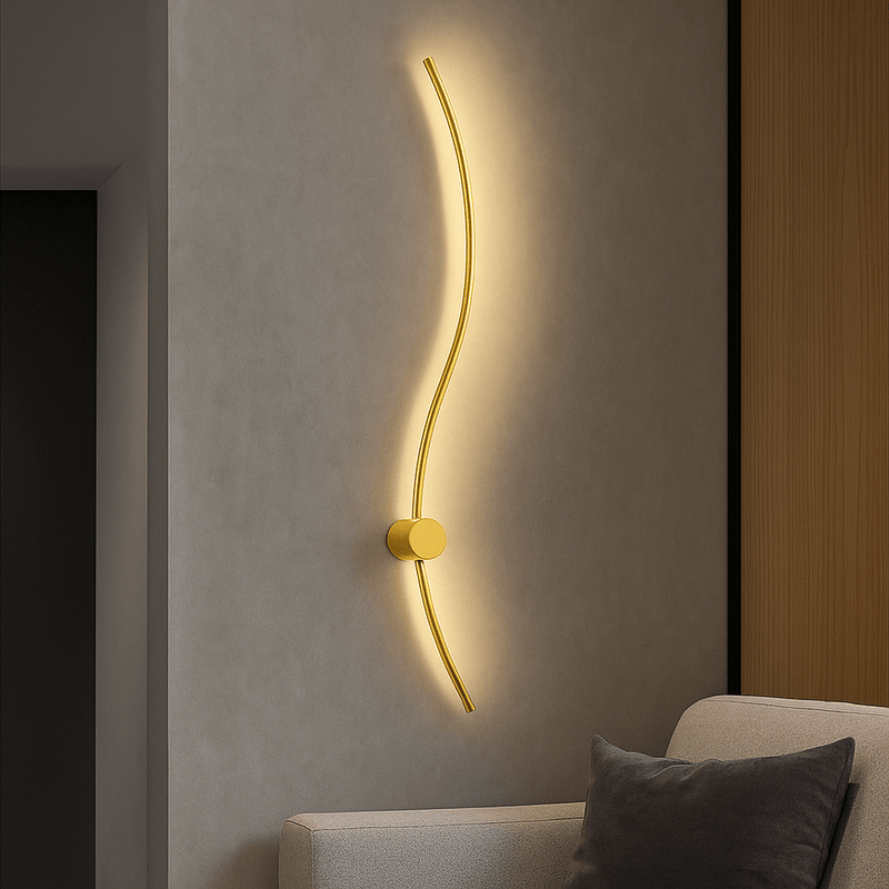 Aplică LED Stefania 38W, 100×6 cm, Lumină Caldă/Neutră/Rece, Dimabilă
