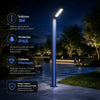 Stâlp Iluminat Exterior LED 30W, 6500K, IP65, 3M