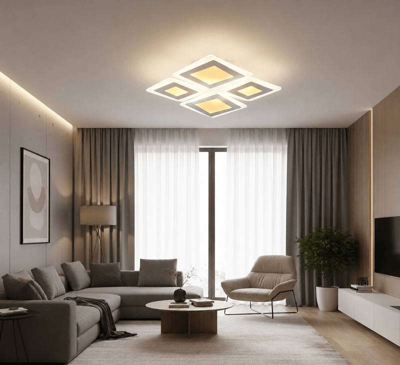 Lustră LED cu Telecomandă Innocenza, 200W, Ø60 cm
