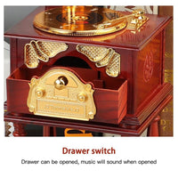 Cutie muzicala retro tip Gramofon decorativ 33.8 x 12.5 x 11 cm