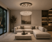 Candelabru Cristal Fiammetta, 45W - AdeHouse — Finisaje și Iluminat Premium.