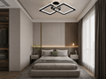 Lustră LED cu Telecomandă Ginevra 72W, Lumină Caldă/Neutră/Rece, Dimabilă