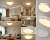 PLAFONIERĂ LED ROTUNDĂ ALBĂ 29W, 3000–6500K