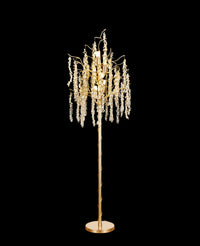 Lampadar Emberly II 60W, Auriu - AdeHouse — Finisaje și Iluminat Premium.