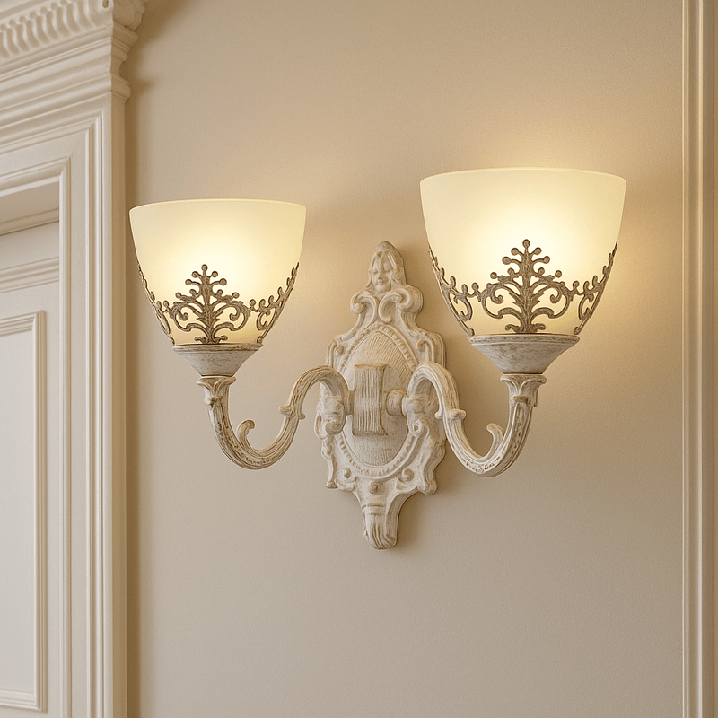 Aplică LED Leonora, 42×22 cm, Alb