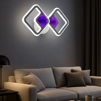 Lustră LED AURELIA 52W cu Telecomandă, 2800–6500K, 220 × 450 mm
