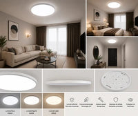 PLAFONIERA LED ROTUNDĂ, Ø370 MM, 45W, 6500K