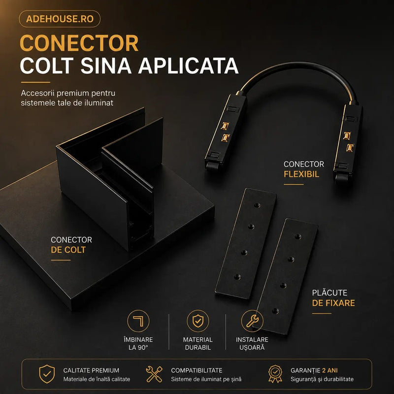 Conector Colt Pentru Sina Aplicata Magnetica