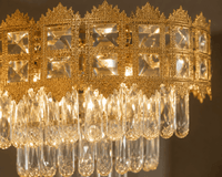 Candelabru Nazarena, 60W, Auriu - AdeHouse — Finisaje și Iluminat Premium.