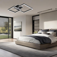 Lustră LED cu Telecomandă Liora 71W, Lumină Caldă/Neutră/Rece, Dimabilă - AdeHouse — Finisaje și Iluminat Premium.