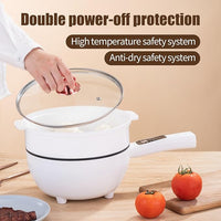Tigaie Electrica Inteligenta 4L, 26 cm, Multifunctionala cu Panou Control, Invelis Antiaderent si Functii Gatit Rapid