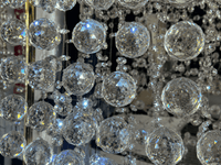 Candelabru Cristal Lisbeth 20W, Design Modern - AdeHouse — Finisaje și Iluminat Premium.