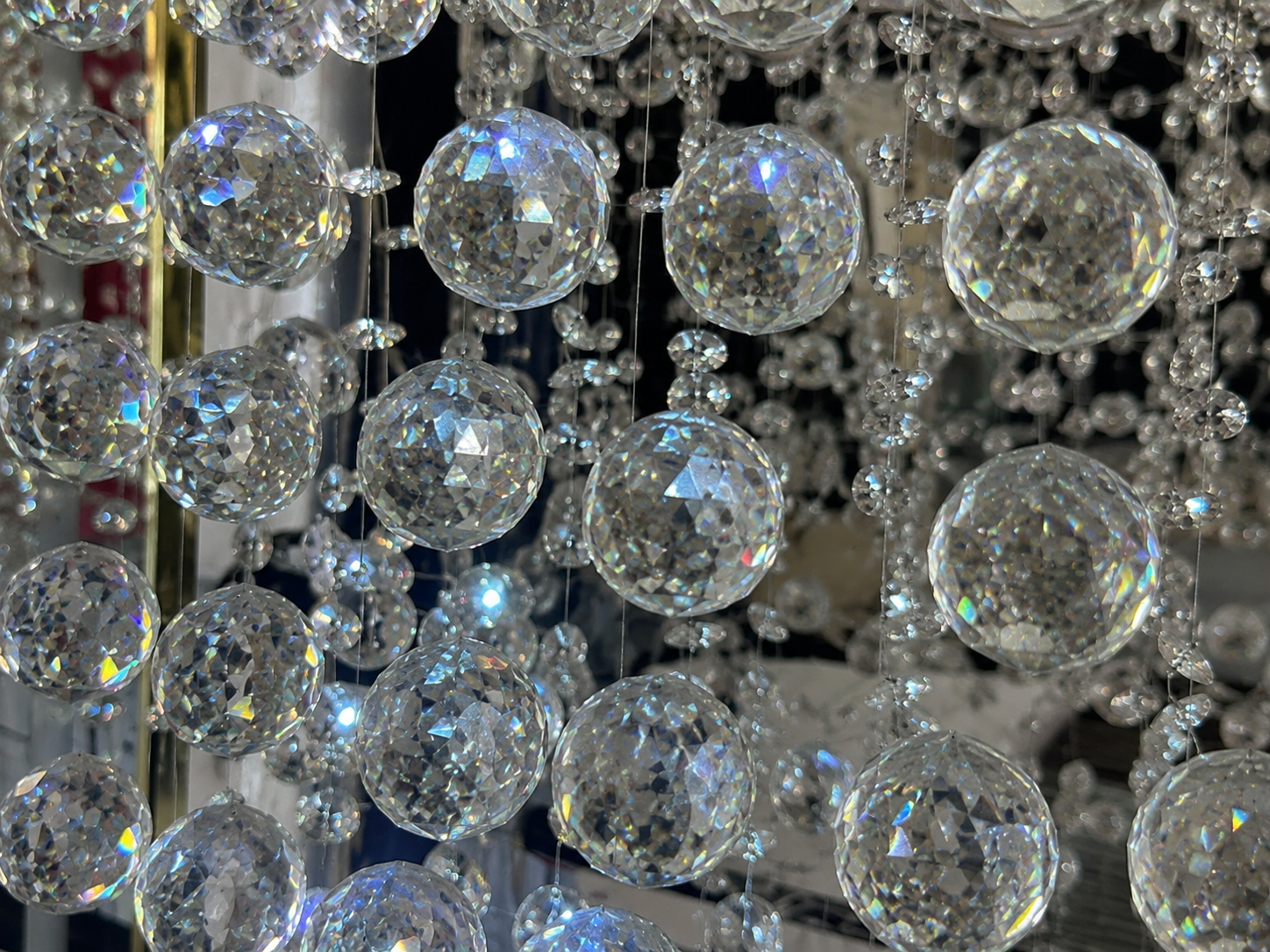 Candelabru Cristal Lisbeth 20W, Design Modern