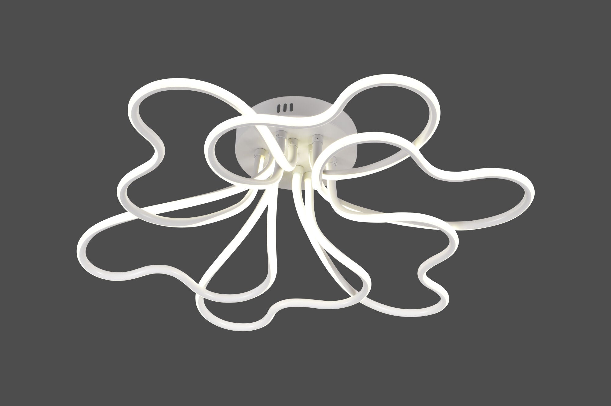 Lustră LED cu Telecomandă Nolwenn 240W, Ø72 cm, Lumină Caldă/Neutră/Rece