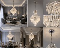 Candelabru Cristal Elenora, Design Modern - AdeHouse — Finisaje și Iluminat Premium.
