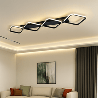 Lustră LED cu Telecomandă Leontina, 104W, Lumină Caldă/Neutră/Rece - AdeHouse — Finisaje și Iluminat Premium.