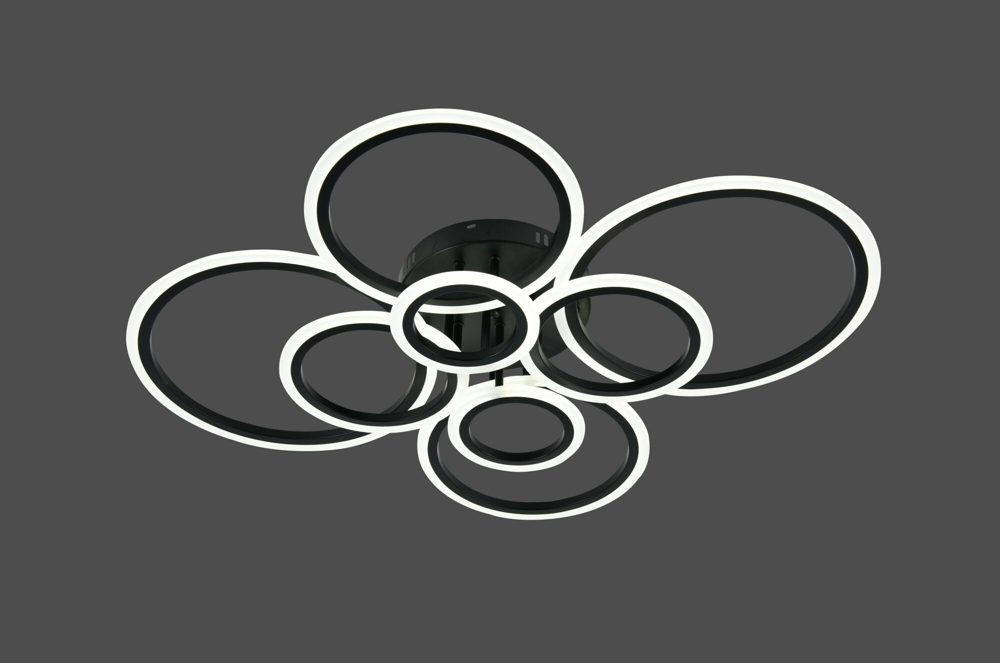 Lustră LED cu Telecomandă Liberata, 180W, Lumină Caldă/Neutră/Rece - AdeHouse — Finisaje și Iluminat Premium.