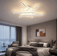 Lustră LED cu Telecomandă Gwendolina, Ø160 cm, Lumină Caldă/Neutră/Rece, Alb - AdeHouse — Finisaje și Iluminat Premium.