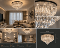 Candelabru Concordia, 45W - AdeHouse — Finisaje și Iluminat Premium.
