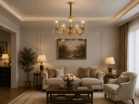 Candelabru Deodata, 60W, Auriu - AdeHouse — Finisaje și Iluminat Premium.