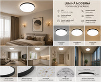 PLAFONIERA LED ROTUNDA, Ø460 MM, 96W, 6500K