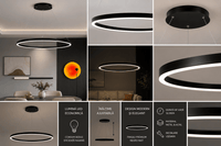 Pendul LED Clemenza 68W - AdeHouse — Finisaje și Iluminat Premium.