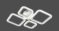 Lustră LED cu Telecomandă Hortensia, 72W, Lumină Caldă/Neutră/Rece, Negru - AdeHouse — Finisaje și Iluminat Premium.