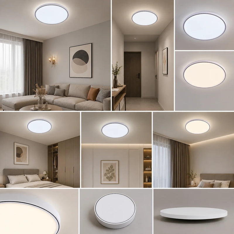 PLAFONIERA LED ROTUNDĂ, Ø260 MM, 24W, 6500K
