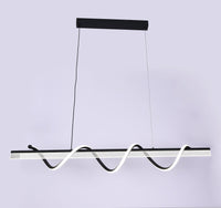 Pendul LED cu Telecomandă Venera, 94W, Lumină Caldă/Neutră/Rece, Negru - AdeHouse — Finisaje și Iluminat Premium.
