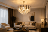 Candelabru Cristal Ubertina, 60W - AdeHouse — Finisaje și Iluminat Premium.