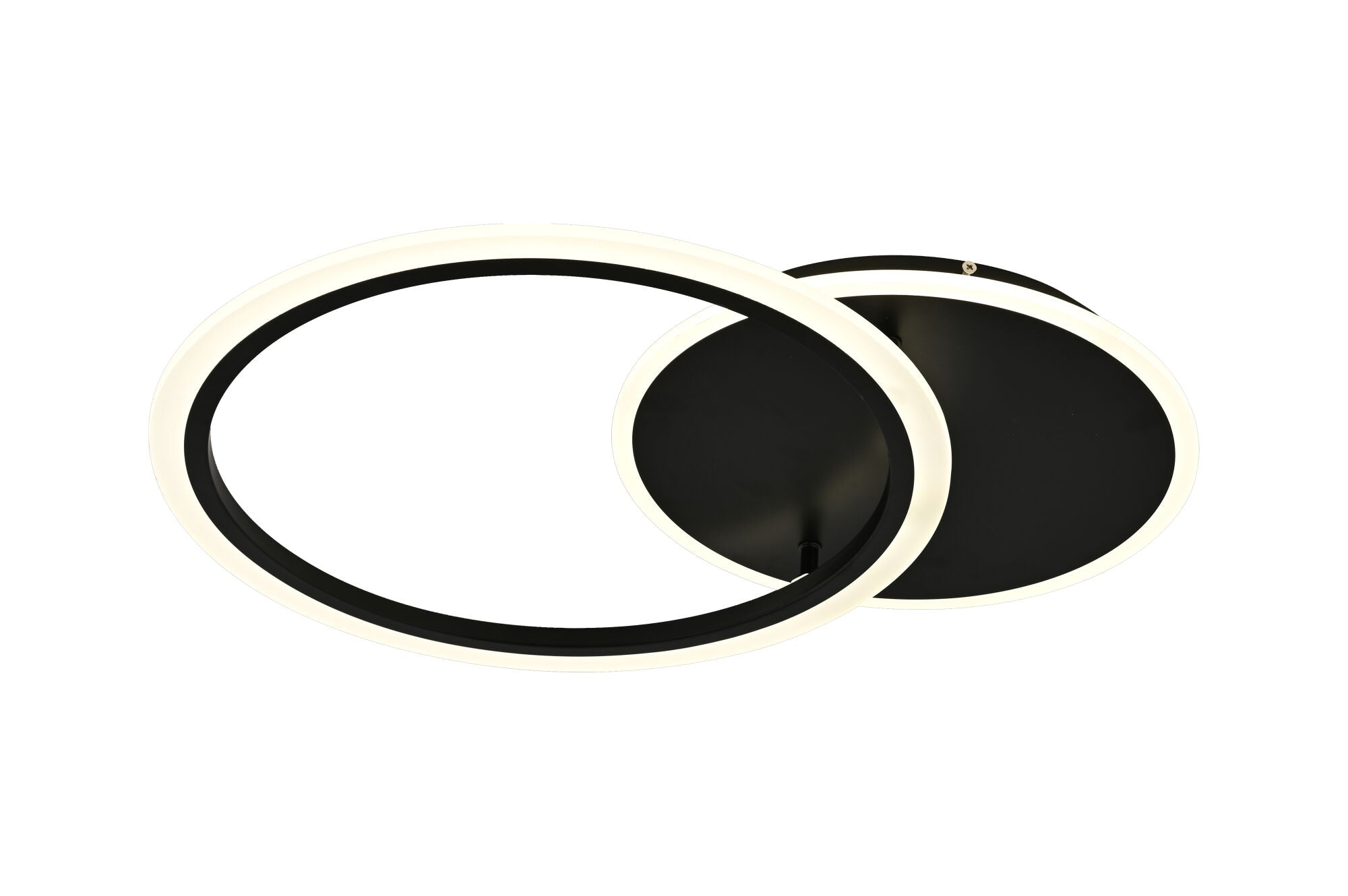 Lustră LED cu Telecomandă Tiberia, 66W, Lumină Caldă/Neutră/Rece, Negru - AdeHouse — Finisaje și Iluminat Premium.