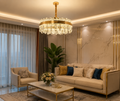 Candelabru Kassia 140W, cu Telecomandă, Lumină Caldă/Neutră/Rece, Dimabil