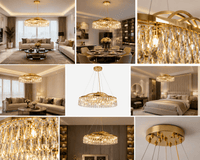 Candelabru Cristal Pellegrina, 54W - AdeHouse — Finisaje și Iluminat Premium.