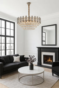 Candelabru Cristal Valdina, 60W - AdeHouse — Finisaje și Iluminat Premium.