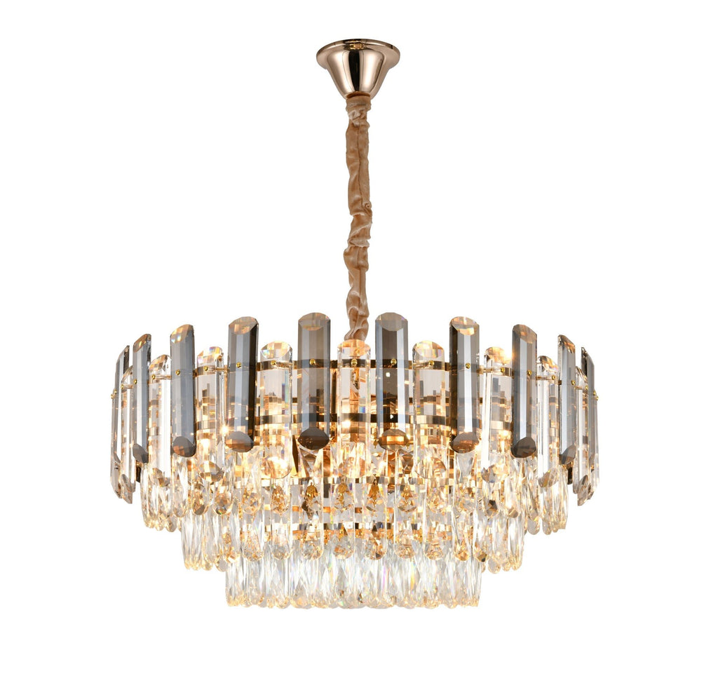 Candelabru Cristal Valdina, 60W - AdeHouse — Finisaje și Iluminat Premium.