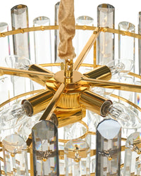 Candelabru Cristal Valdina, 60W - AdeHouse — Finisaje și Iluminat Premium.