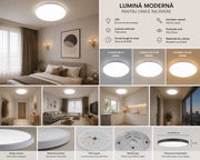 PLAFONIERA LED ROTUNDA, Ø460 MM, 96W, 6500K