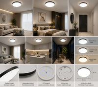 PLAFONIERA LED ROTUNDĂ, Ø370 MM, 45W, 6500K