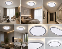 PLAFONIERA LED GRI DIAMETRU 46 CM , 96 W