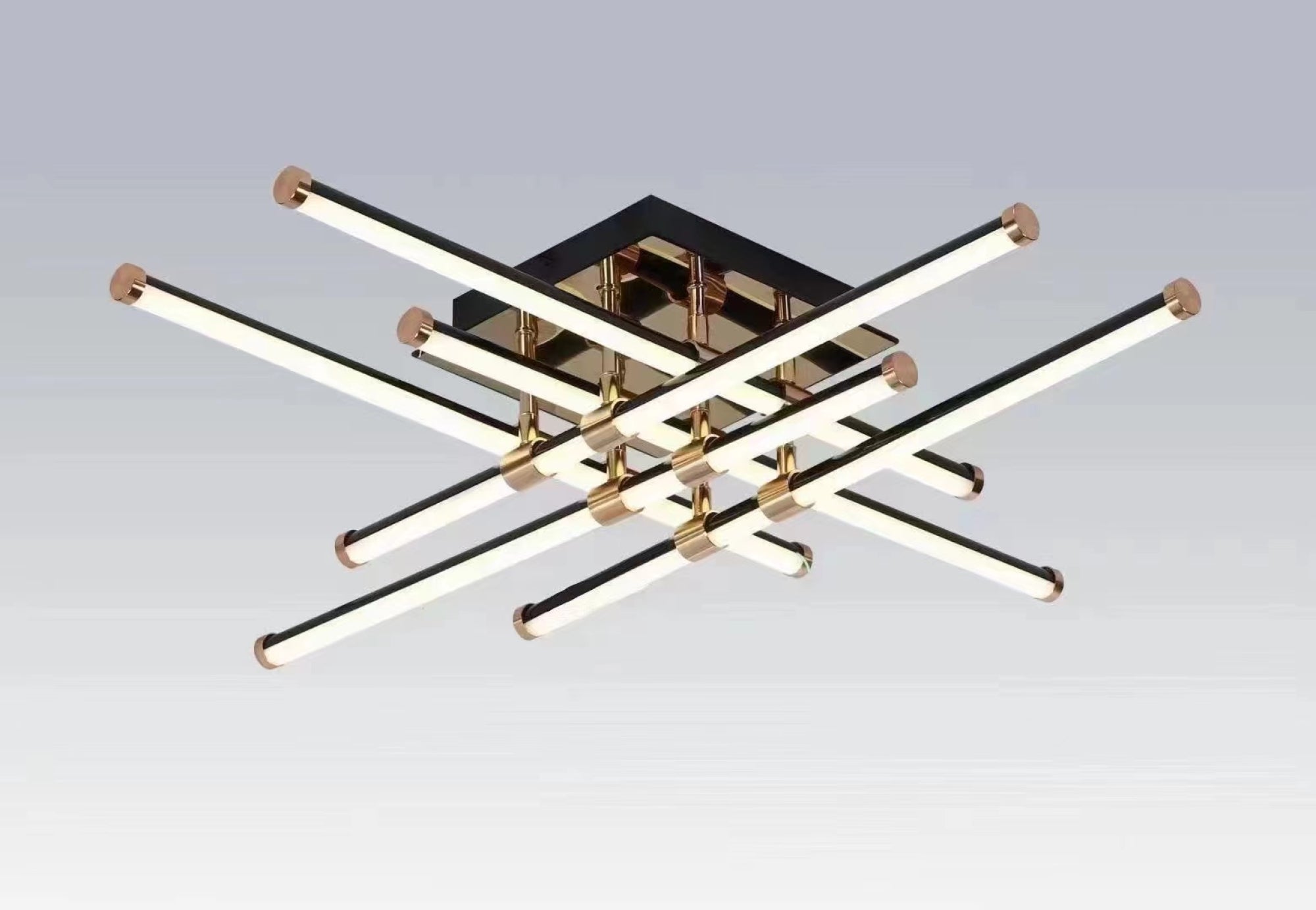 Lustră LED cu Telecomandă Perpetua 224W, Lumină Caldă/Neutră/Rece, Dimabilă