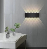 Aplica LED Exterior NORA 10W, neagra - AdeHouse — Iluminat Modern la Preț Bun