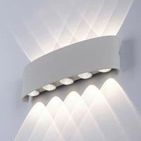 Aplica LED Exterior NORA 10W, alba - AdeHouse — Iluminat Modern la Preț Bun