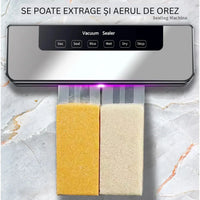 Aparat de vidat si sigilat alimente, Touch, vidare umed/uscat