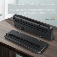 Aparat de vidat si sigilat alimente, Touch, vidare umed/uscat