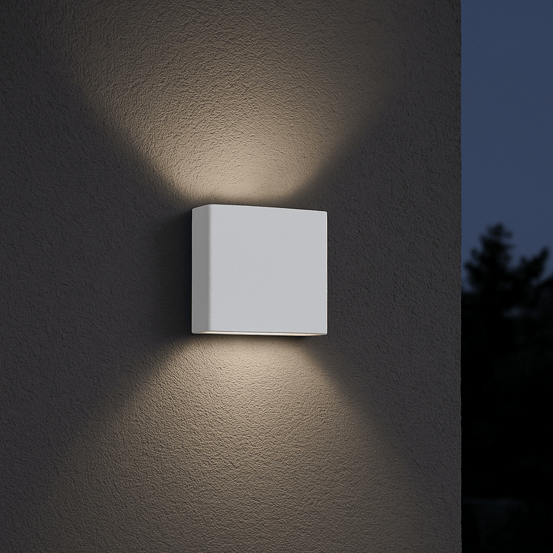 Aplică LED Exterior, Eleonora 3, 2.5W, IP54, Lumină Caldă, Alb