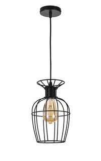 Pendul LED cu Telecomandă Liliana, 60W, Negru - AdeHouse — Finisaje și Iluminat Premium.