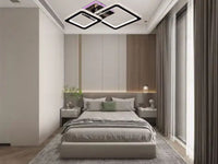 Lustră LED cu Telecomandă Ginevra 72W, Lumină Caldă/Neutră/Rece, Dimabilă - AdeHouse — Finisaje și Iluminat Premium.